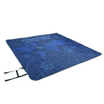 Load image into Gallery viewer, DISCOVERY ADVENTURES EXTRA LARGE PICNIC &amp; BEACH MAT ULTRASONIC WATERPROOF PADDING PORTABLE FOR THE FAMILY, FRIENDS, KIDS, 78.74&quot;x 74.8&quot;
